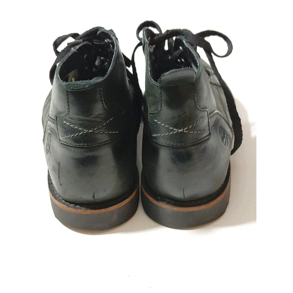 Timberland Men’s Leather Kendrick Chukka Waterproof Ankle Black Boots Size 9